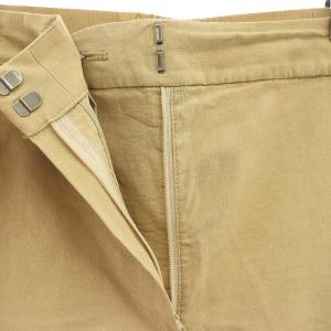 theory luxe 25SS Lush Linen Claude Pant ワイドストレートパンツ ストレッチ 36 ベージュ