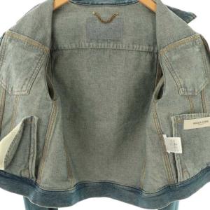 GOLDEN GOOSE ストーン ウォッシュド デニムジャケット STONE WASHED DENIM JACKET サックスブルー