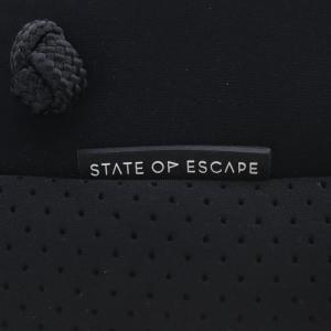 STATE OF ESCAPE ソジョーン ショルダーバッグ ネオプレン ブラック