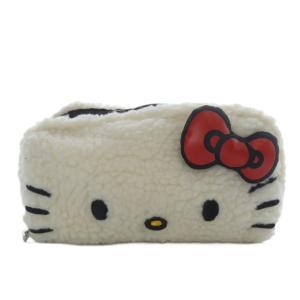 RECTANGULAR COSMETICアイアムウィズユーレクタンギューW ポーチ メイク 化粧 ホワイト