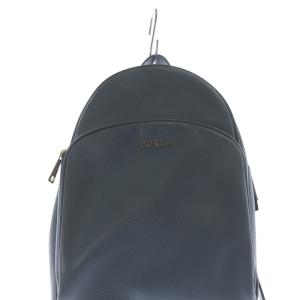 FURLA レザー リュックサック ロゴ 青 ブルー /SR16
