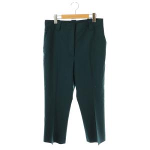 センタープレステーパードパンツ ジッパーフライ 42 ブルーグリーン /DO OS