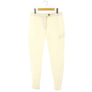 Slim Fit Trouser パンツ テーパード ジッパーフライ 44 白 /NR OS