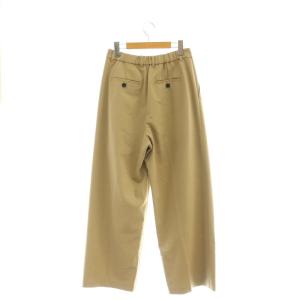 Nolley's 24SS ウォッシャブルギャバジンワイドパンツ 38 ベージュ /DO OS
