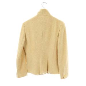 RALPH LAUREN カシミヤ混ヘリンボーンショーツコート アウター 6 ライトベージュ /DO OS