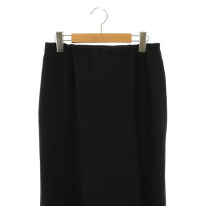 Loungedress GALLARDAGALANTE 24SS カットジョーゼットマーメイドスカート フレア マキシ ロング M 黒 ブラック /AT OS