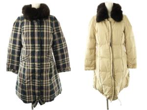 チェックダウンコート リバーシブル 38 マルチカラー /DO OS