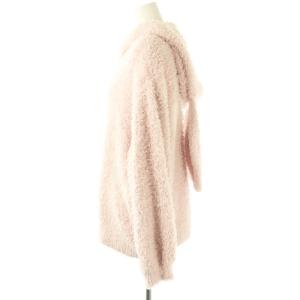 gelato pique ラビットモコパーカー ジャケット ジップアップ ルームウェア 部屋着 F ピンク /NR OS