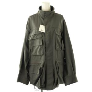 24SS ASYMMETRY POCKET FIELD JK ジャケット ミリタリー FREE グレー
