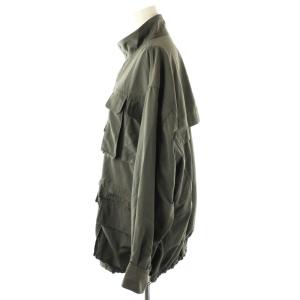 SLY 24SS ASYMMETRY POCKET FIELD JK ジャケット ミリタリー FREE グレー