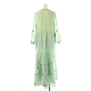 NE QUITTEZ PAS! 24SS Cotton Chikan Embroidery V-Neck Dress ドレス ワンピース