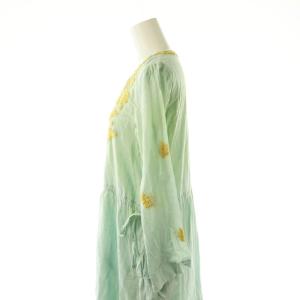 NE QUITTEZ PAS! 24SS Cotton Chikan Embroidery V-Neck Dress ドレス ワンピース