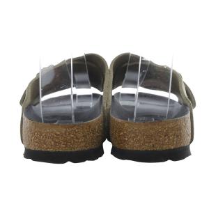 BIRKENSTOCK IENA別注 ZURICH TAUPE サンダル フラット スエード 24cm カーキ /YO25