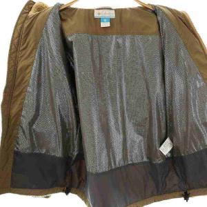 Columbia W Crystal Bend Jacket ジャケット ジップアップ 中綿 切替 S ベージュ PL5966