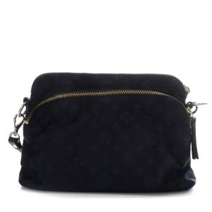 russet ショルダーバッグ ワンショルダー 斜め掛け モノグラム ナイロン ネイビー /YO21