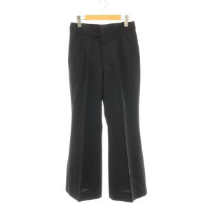 フレアスラックス フレアパンツ 38 ブラック /ES OS