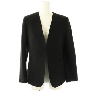 CLASSIC CREP LINDRAYIA B ジャケット ノーカラー 00 黒 /MI OS