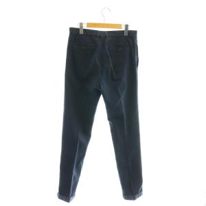 BRUNELLO CUCINELLI 2タックコットンパンツ 48 紺 ネイビー /SS OS AD