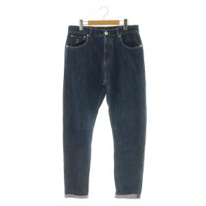 LEISURE FIT ブルーデニムパンツ 48 ブルー