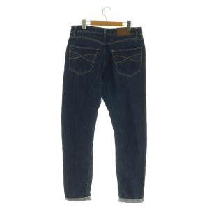 BRUNELLO CUCINELLI LEISURE FIT ブルーデニムパンツ 48 ブルー