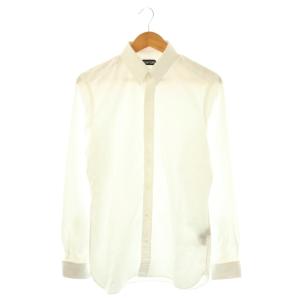 長袖ドレスシャツ 前開き 15 1/2 39 M 白 /NR OS AD