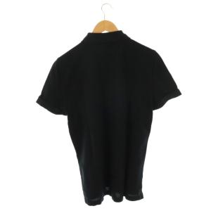 TOM FORD 鹿の子半袖ポロシャツ コットン 48 黒 /NR OS AD