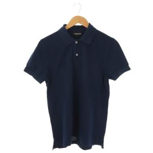 鹿の子ポロシャツ 半袖 コットン 48 紺 /NR OS AD