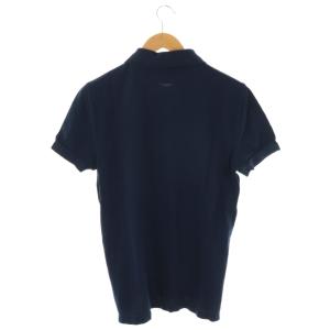 TOM FORD 鹿の子ポロシャツ 半袖 コットン 48 紺 /NR OS AD
