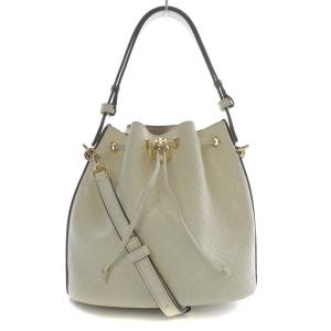 24年製 Tモノグラム レザー バケットバッグ ハンドバッグ ワンハンドル ショルダーバッグ 2way