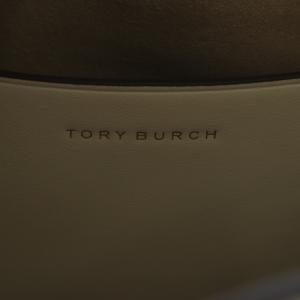TORY BURCH 24年製 Tモノグラム レザー バケットバッグ ハンドバッグ ワンハンドル ショルダーバッグ 2way
