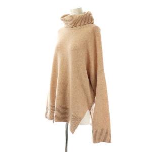 theory luxe TWEED NEP HUNA F タートルニットセーター 長袖 38 ピンク /DF OS