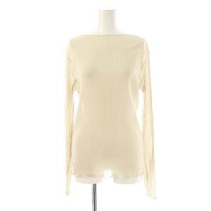 24SS シアークレープジャージロングTシャツ カットソー 生成り /MI OS