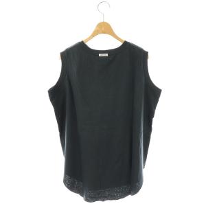 AMERICANA AP STUDIO 23SS one point embroidery ノースリーブTシャツ カットソー