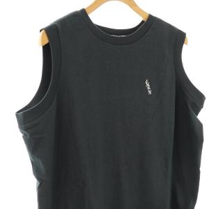 AMERICANA AP STUDIO 23SS one point embroidery ノースリーブTシャツ カットソー