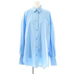 SPRING BASIC SHIRTシャツ 長袖 38 ライトブルー /HK OS
