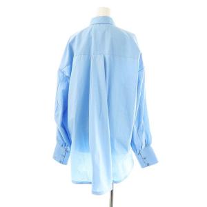 ENFOLD SPRING BASIC SHIRTシャツ 長袖 38 ライトブルー /HK OS