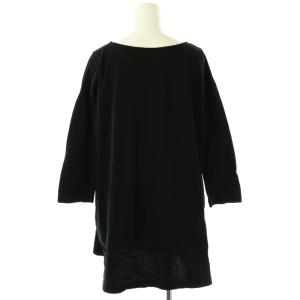 45rpm コットン カットソー Tシャツ 八分袖 0 ブラック /DF OS