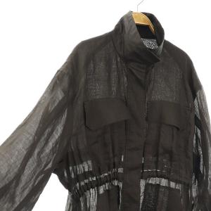 CHAOS エシレブルゾン ステンカラー 薄手 F 黒 ブラック /AT OS