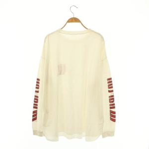 Deuxieme Classe ロゴT Tシャツ カットソー ホワイト レッド ブラック /ES OS