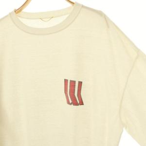 Deuxieme Classe ロゴT Tシャツ カットソー ホワイト レッド ブラック /ES OS