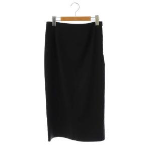 25SS Washable Tight Skirt タイトスカート ロング 34 ブラック /DF OS