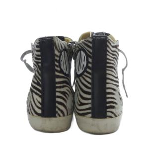 GOLDEN GOOSE ZEBRA HICUT SNEAKERS スニーカー ハラコ 38 ダークブラウン