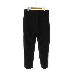 YAECA CONTEMPO54602 スラックスパンツ M 黒 /MI OS AD