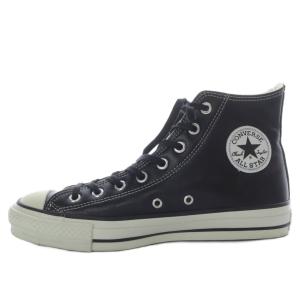 BEAMS LEATHER ALL STAR J HI スニーカー US8.5 ブラック