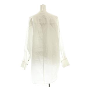 LAUTREAMONT エッセン ESSEN. バンドカラーシャツ 長袖 38 ホワイト /HK OS