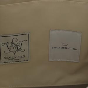 SEVEN TEN by MIHO KAWAHITO PALACE HOTEL TOKYO トートバッグ ハンドバッグ キャンバス グレー /YO10