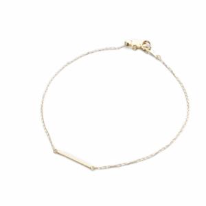 クレール トライアングルカット ブレスレット K18YG イエローゴールド