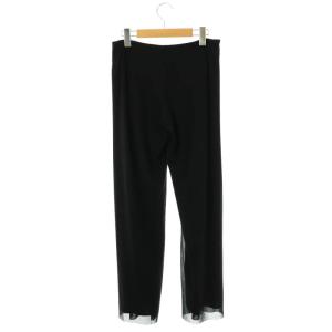 VIVIENNE TAM パワーネット ストレートパンツ 1 ブラック /DF OS