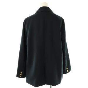 NATURAL BEAUTY BASIC 24AW ダブルブレストボクシージャケット テーラードジャケット S ネイビー /DF OS