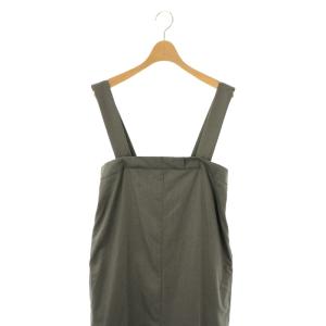 rim.ark Slacks all in one オールインワン サロペット 36 グレー /ES OS